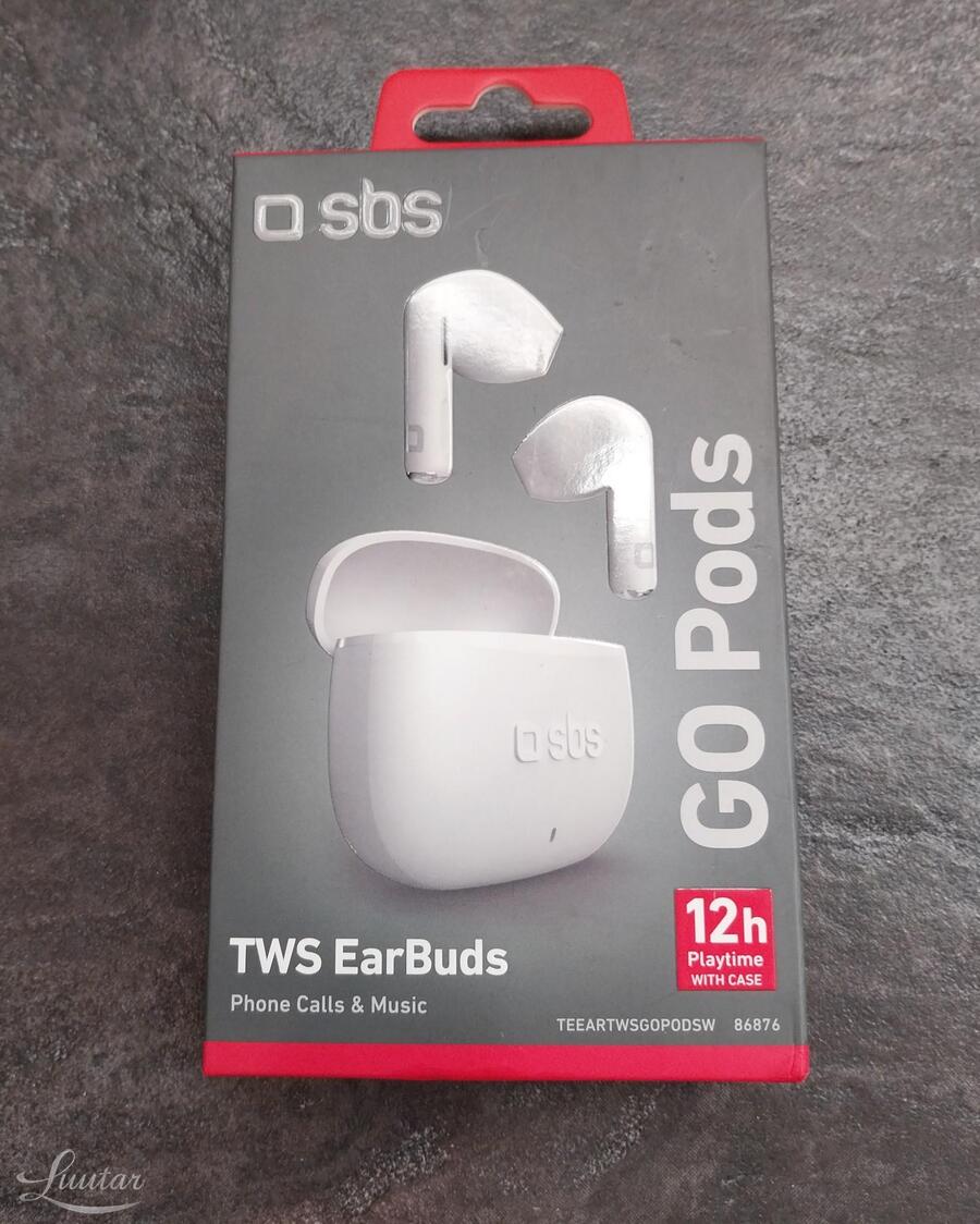Juhtmevabad kõrvaklapid SBS Go Pods TWS