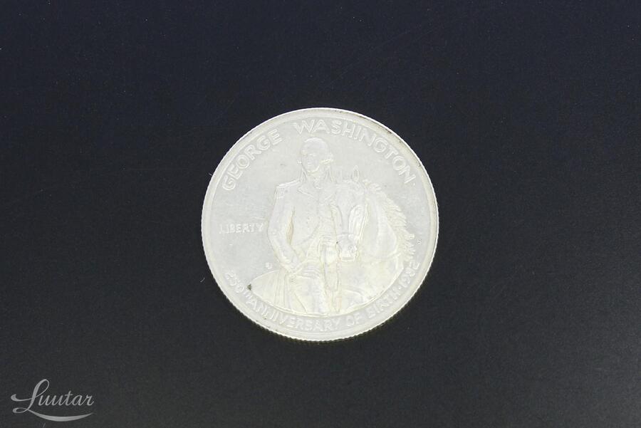 Hõbemünt 900* Half Dollar George Washington 1982