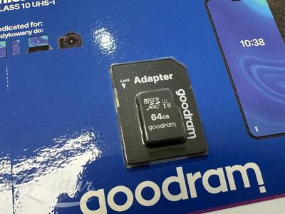 Mälukaart microSD GOODRAM 64GB 