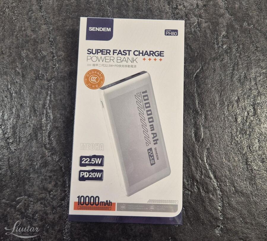Akupank SENDEM PH80 10000mAh 22.5W