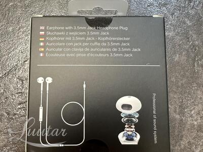 Kõrvaklapid juhtmega 3.5mm Prestico HF3
