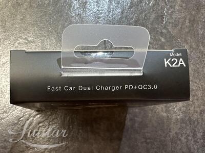 Autolaadija PRESTICO K2A USB + USB Type-C QC+PD 20W