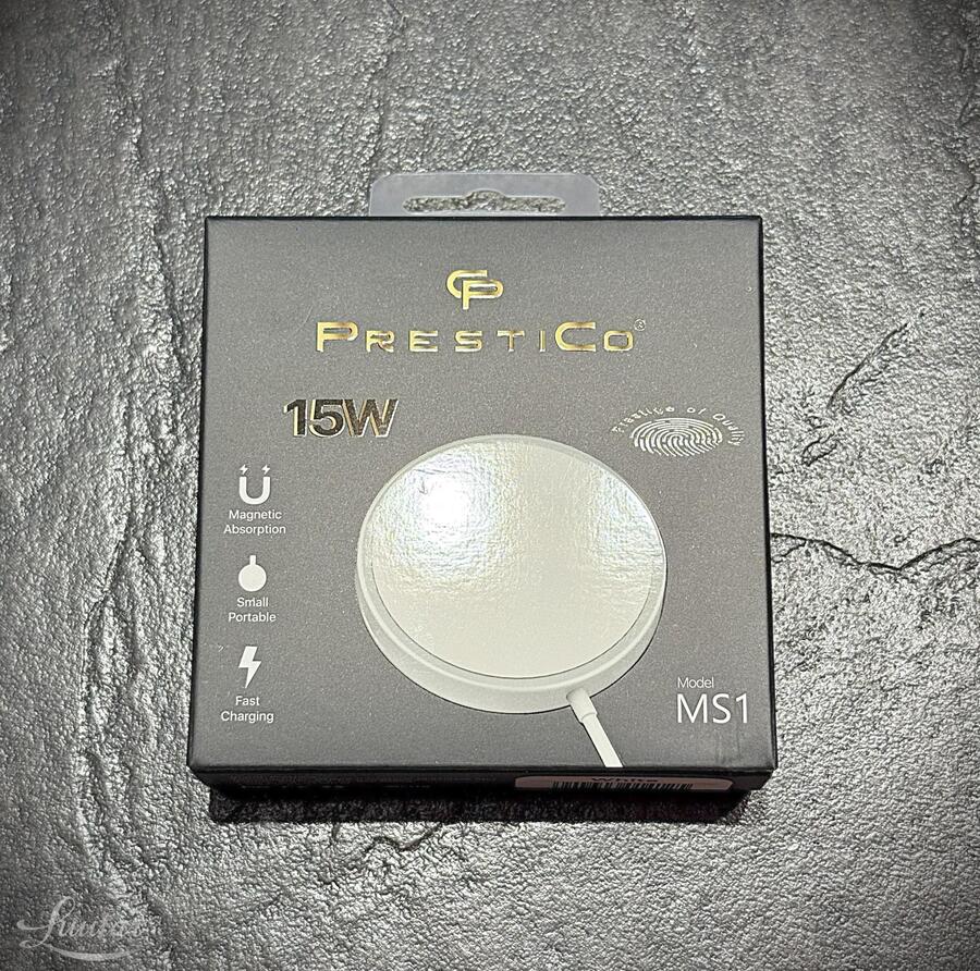 Mobiiltelefoni laadija PrestiCo MS1 MagSafe 15W UUS!