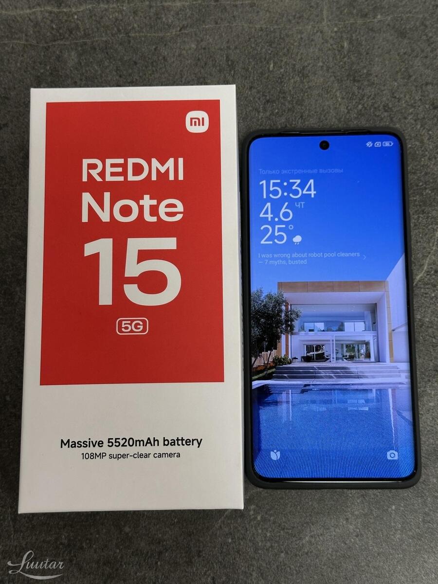 Mobiiltelefon Xiaomi Redmi 15 5G 128GB