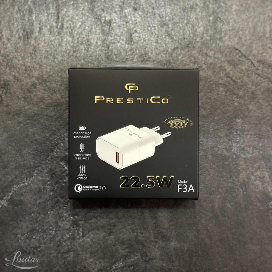Laadija PRESTICO F3A 1xUSB 22​.​5W