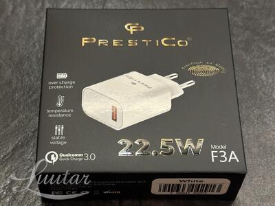 Laadija PRESTICO F3A 1xUSB 22​.​5W