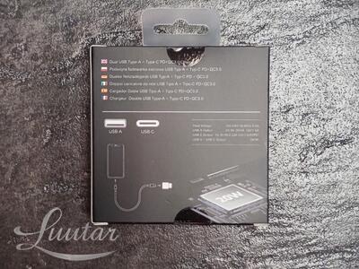 Laadija PRESTICO F11 1xUSB + USB-C QC PD 20W