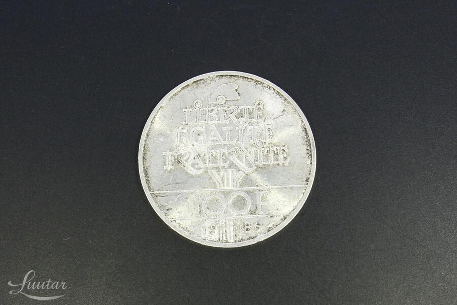 Hõbemünt 900* 100 Francs Statue of Liberty