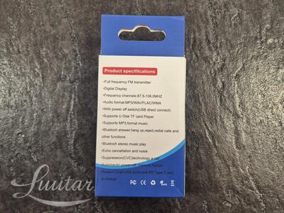 FM-Transmitter FM CAR F22 BLUETOOTH