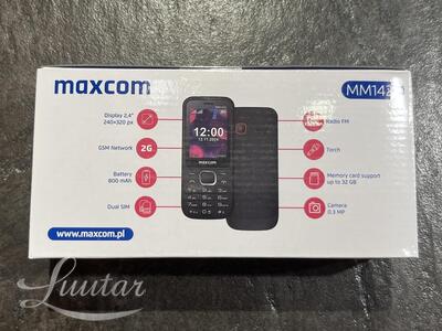 Mobiiltelefon MAXCOM MM142 UUS!
