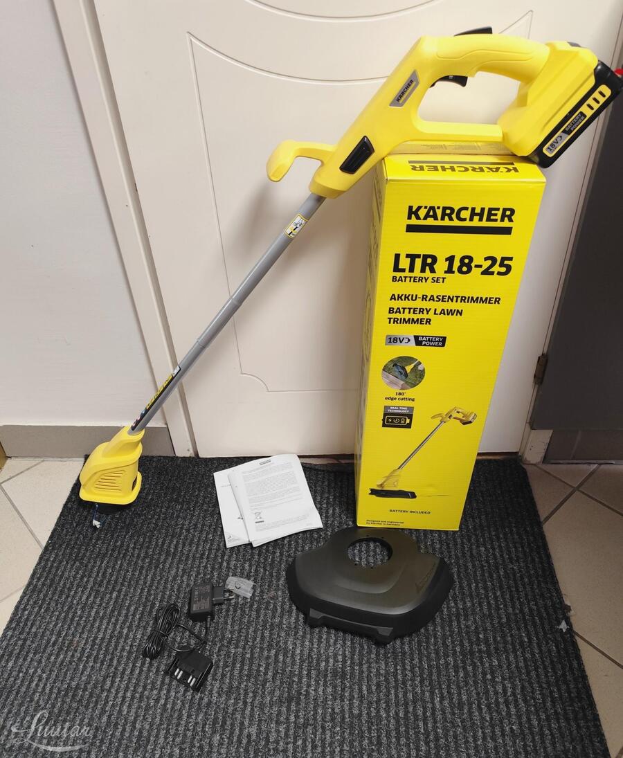 Akutoitel murutrimmer Kärcher LTR 18-25 UUS!
