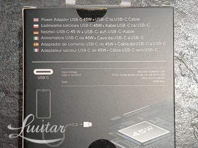 Laadija PRESTICO USB​ Type-​C 45W​ + Juhe Type-C → Type-C​ UUS!