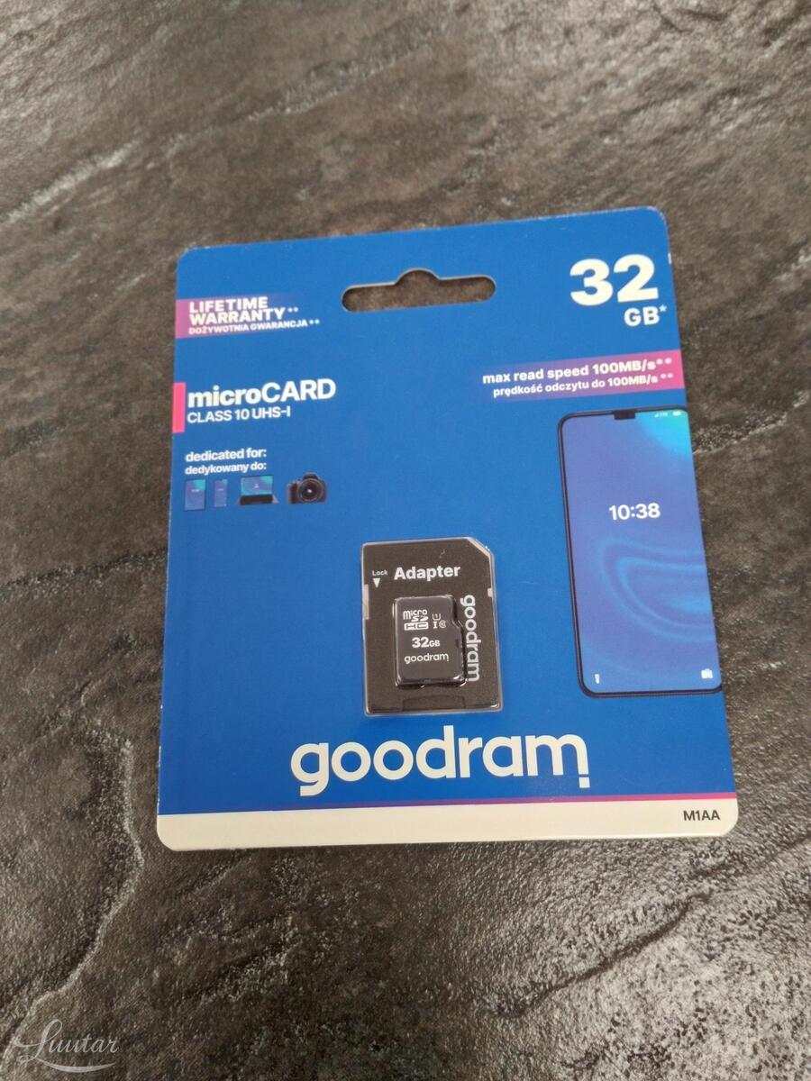 Mälukaart Goodram microSD 32GB