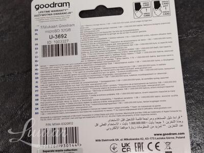 Mälukaart Goodram microSD 32GB