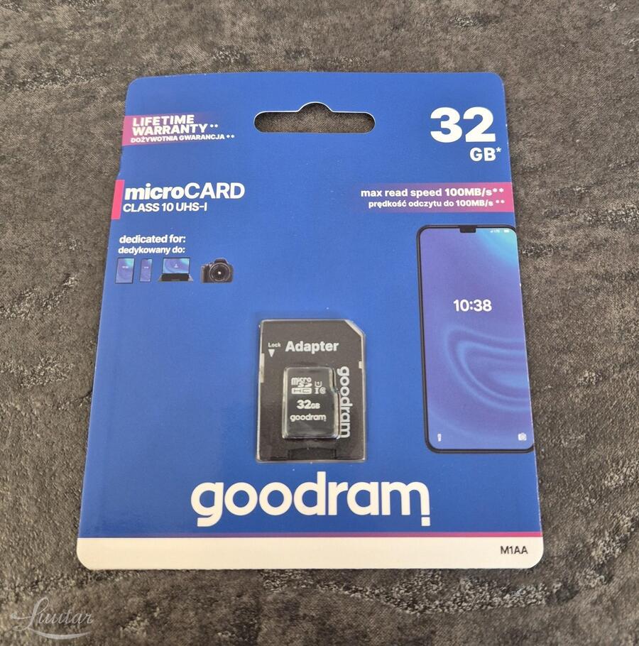 Mälukaart microSD 32GB