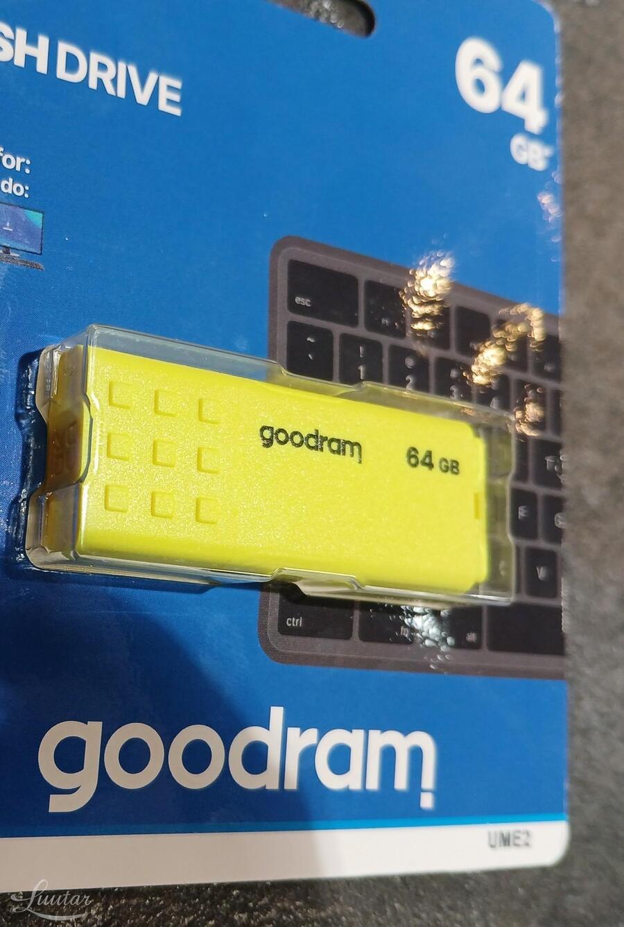 Mälupulk GOODRAM 64GB UUS!