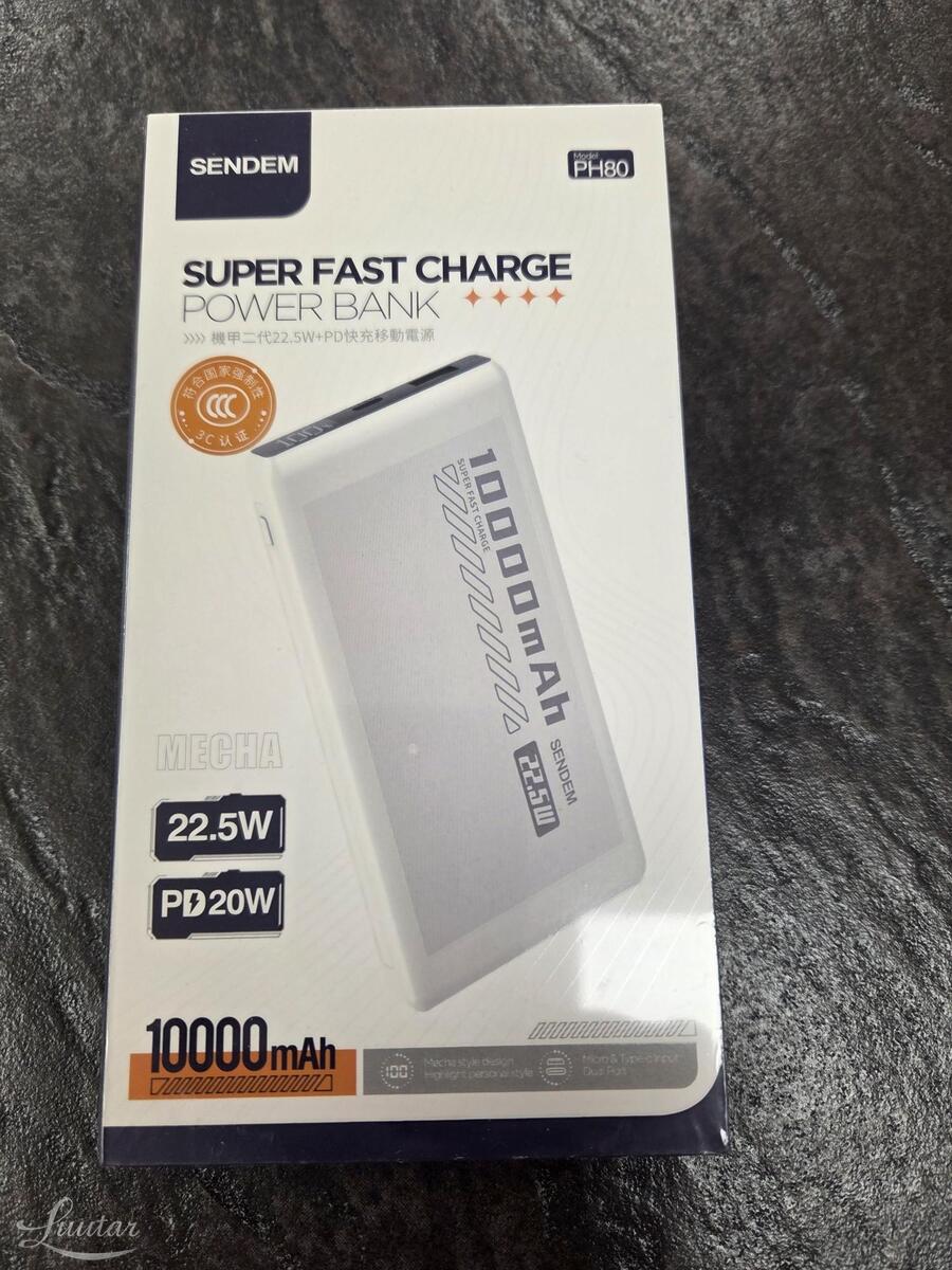 Akupank SENDEM PH80 10000mAh 22.5W