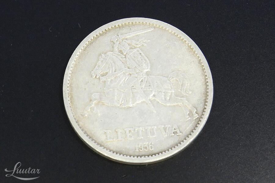Hõbemünt 750* 10 Litų Vytautas 1936a