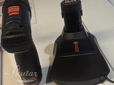 Akutrell Bosch GSR 10,8v-LI + 2 Aku + Laadija