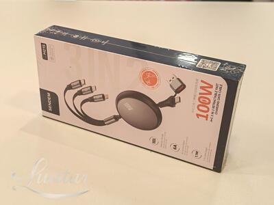 Juhe SENDEM M21S USB →Juhe 3in1 MicroUSB+Type-C+Lightning