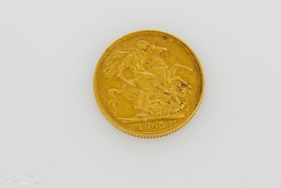 Kuldmünt 917* Suurbritannia Edward VII 1903