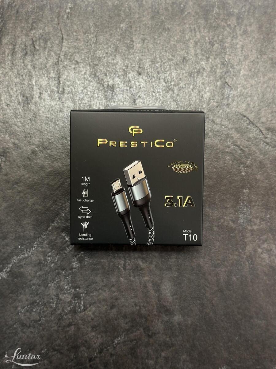 Juhe PRESTICO T10 USB → microUSB 3.1A UUS!