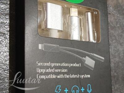 Üleminek Lightning - 3.5mm Jack + Lightning