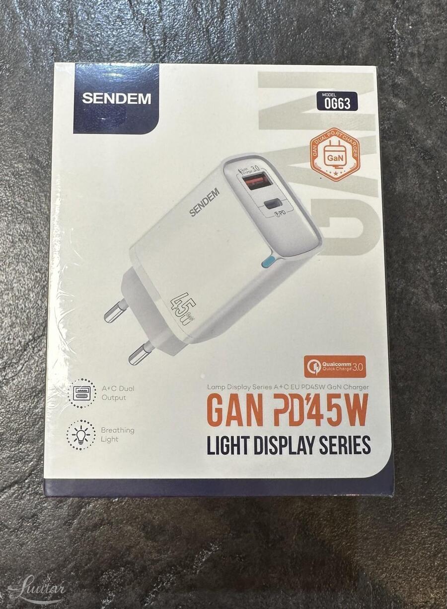 Laadija USB Type-C 45W PD
