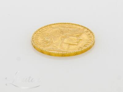 Kuldmünt 900* 20 francs Coq Dieu protège la France