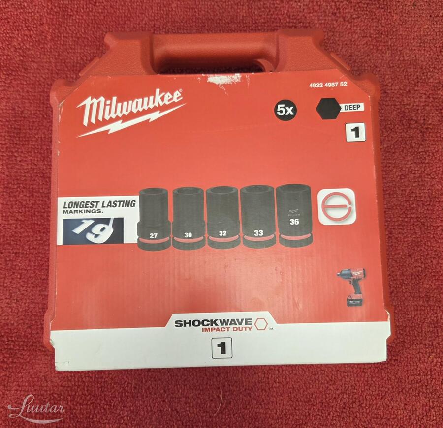 Löökpadrunite komplekt Milwaukee Uus!
