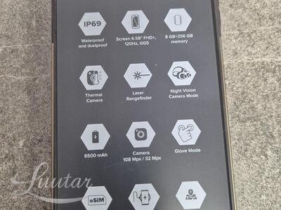 Mobiiltelefon myPhone Hammer Construction 2 256GB UUS!