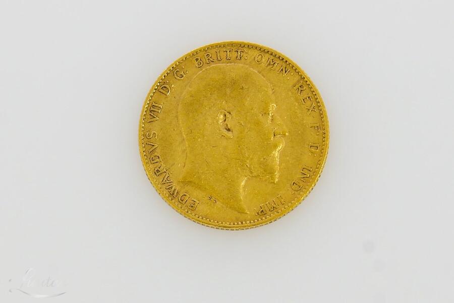 Kuld münt 917* Suurbritannia Edward VII