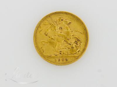 Kuld münt 917* Suurbritannia Edward VII