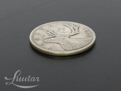 Hõbemünt 800* 25 Cents Canada 1945