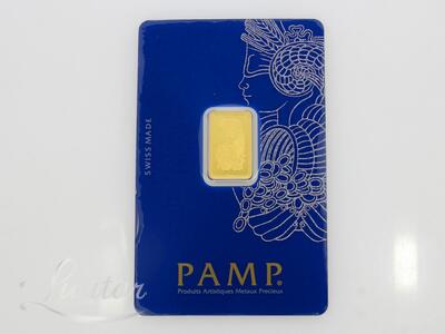 Kuldplaat 999* Lady Fortuna™ Gold Minted Bar - 2.5g