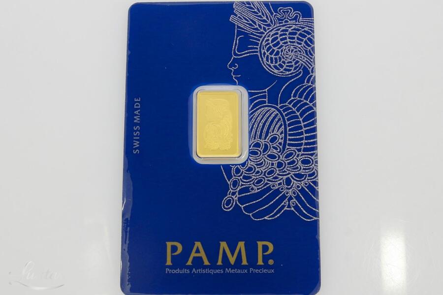 Kuldplaat 999* PAMP.