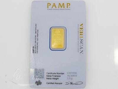 Kuldplaat PAMP.