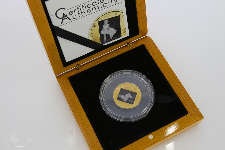 Kuld münt 900* "Cook Islands, 20 dollars, 2012, Marilyn Monroe"