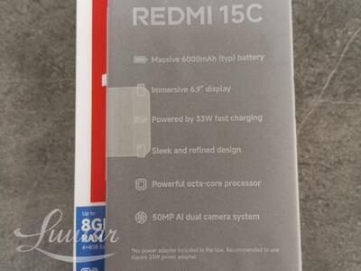 Mobiiltelefon Xiaomi Redmi 15C 128 Gb