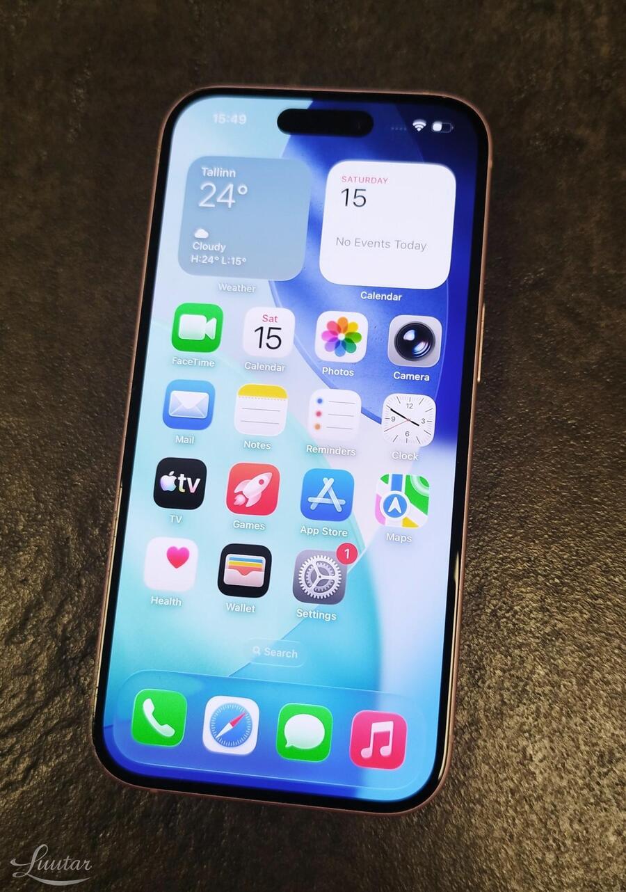 Mobiiltelefon Apple iPhone 15 128gb