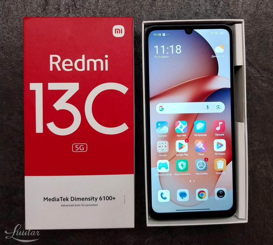 Mobiiltelefon Xiaomi Redmi 13C 128GB