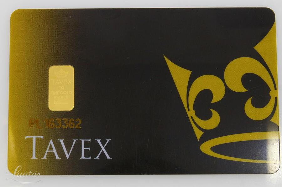 Kuldplaat 999* Tavex