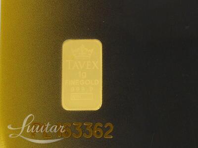 Kuldplaat 999* Tavex