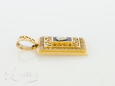 Kuld kulon 585* Versace