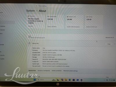 Sülearvuti HP B650 G8 i5 238GB 
