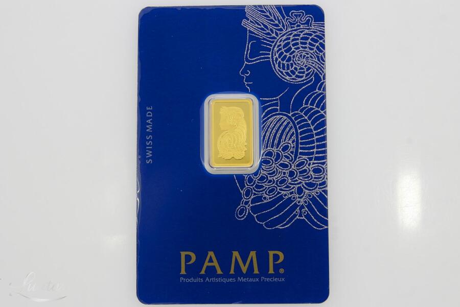 Kuldplaat 999* PAMP