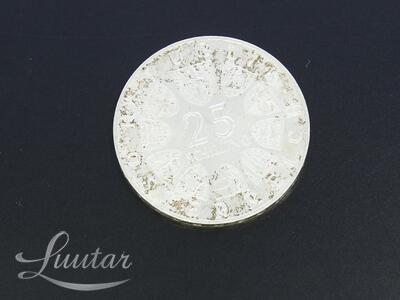 Hõbemünt 800* 25 šillingit Austria 1965