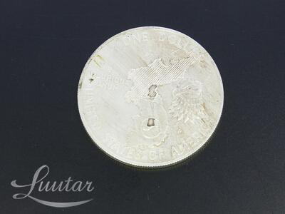Hõbemünt 900* 1 Dollar Korea 1991