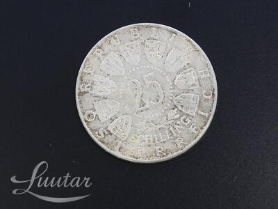Hõbemünt 925* 25 Schilling Anton Bruckner