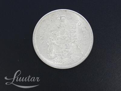 Hõbemünt 800* 50 Cents - Elizabeth II